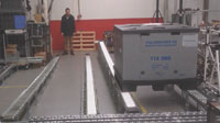 Lean Manufacturing - Container Tilt BTU Rack