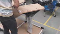 Lean Manufacturing - 4Lean - Box Lift Cart