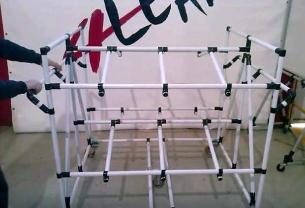 Lean Manufacturing - 4Lean - Box Tilt Pipe Cart Mizisumashi